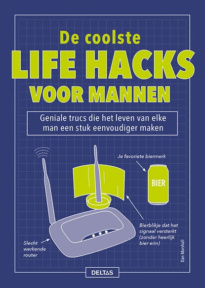 De coolste lifehacks voor mannen, Dan Marshall - Paperback - 9789044751260