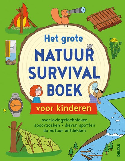 Het grote natuur survivalboek voor kinderen, Chris Oxlade - Gebonden - 9789044752694