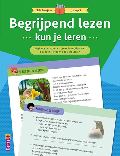 Begrijpend lezen kun je leren 3de leerjaar groep 5 (groen), Carine AERTS - Paperback - 9789044753370