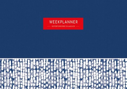 Weekplanner - Business, niet bekend - Paperback - 9789044754803