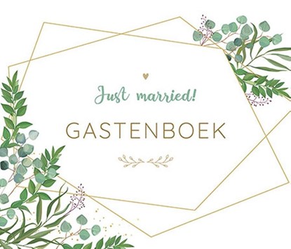 Just married! - Gastenboek, ZNU - Gebonden - 9789044755664