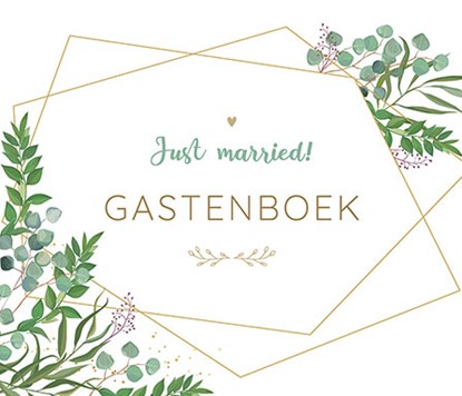 Just married! - Gastenboek, ZNU - Gebonden - 9789044755664