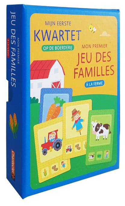 Mijn eerste kwartet - Op de boerderij / Mon premier jeu des familles - A la ferme, ZNU - Paperback - 9789044757316