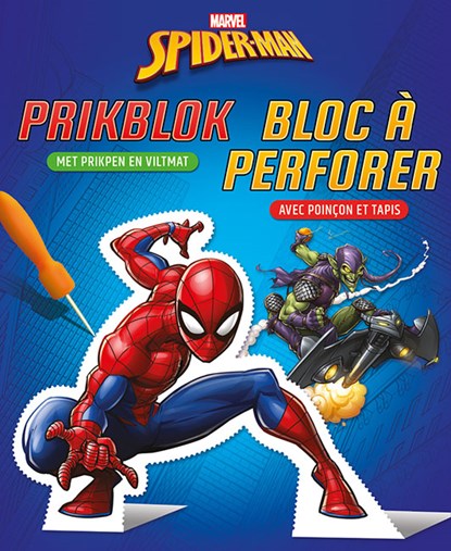 Spider-Man prikblok / Spider-Man bloc à perforer, niet bekend - Gebonden - 9789044758399