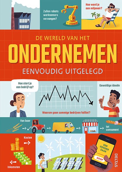 De wereld van het ondernemen eenvoudig uitgelegd, Lara Bryan ; Rose Hall - Gebonden - 9789044760378
