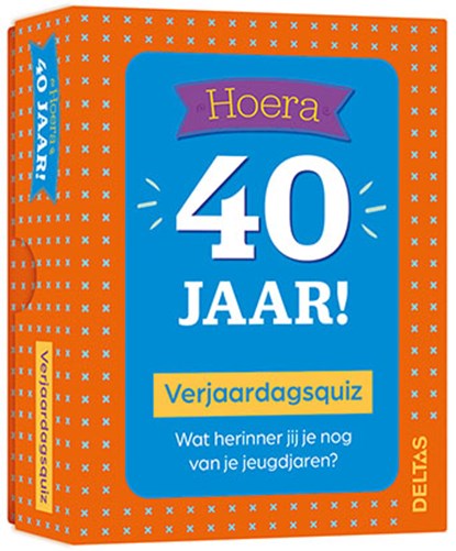 Verjaardagsquiz Hoera 40 jaar!, ZNU - Losbladig - 9789044761306