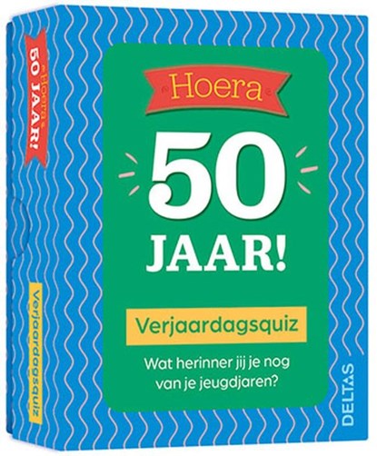 Verjaardagsquiz Hoera 50 jaar!, ZNU - Losbladig - 9789044761313