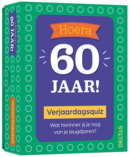 Verjaardagsquiz Hoera 60 jaar!, ZNU - Losbladig - 9789044761320
