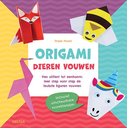 Origami dieren vouwen, Thade Precht - Paperback - 9789044761436