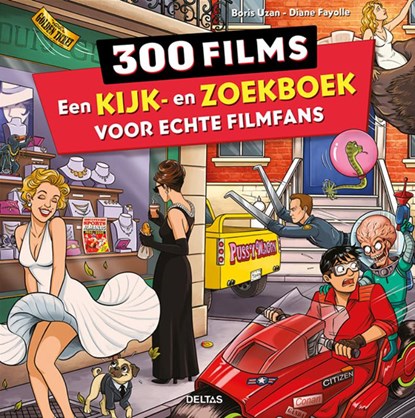 300 films - Een kijk-en zoekboek voor echte filmfans, Boris Uzan - Gebonden - 9789044761559