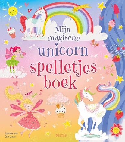 Mijn magische Unicorn spelletjesboek, niet bekend - Paperback - 9789044762334