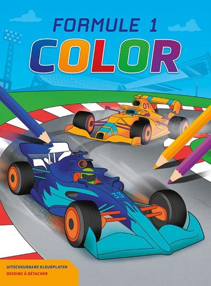 Formule 1 Color / Formule 1 color - bloc de coloriage, ZNU - Paperback - 9789044762587