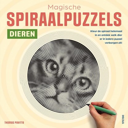 Magische spiraalpuzzels - Dieren, Thomas PAVITTE - Paperback - 9789044762648