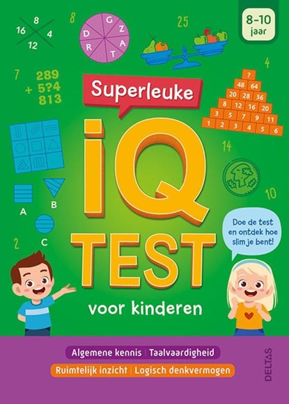 Superleuke IQ test voor kinderen 8-10 jaar, Son TYBERG - Paperback - 9789044762723