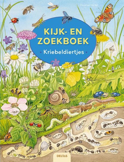 Kijk- en zoekboek - Kriebeldiertjes, niet bekend - Gebonden - 9789044762754