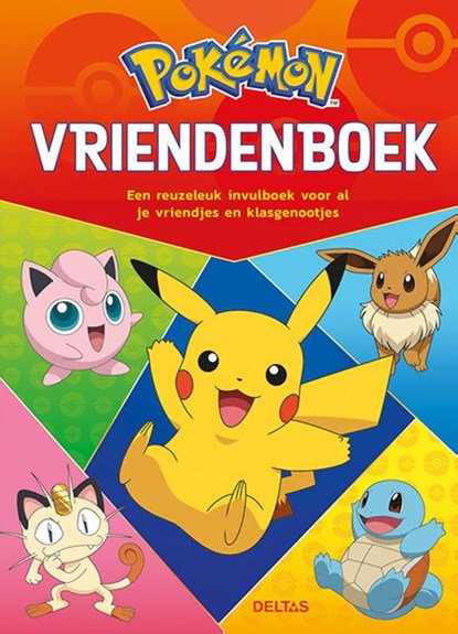 Pokémon vriendenboek, niet bekend - Gebonden - 9789044763393