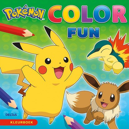 Pokémon Color Fun, niet bekend - Paperback - 9789044763713
