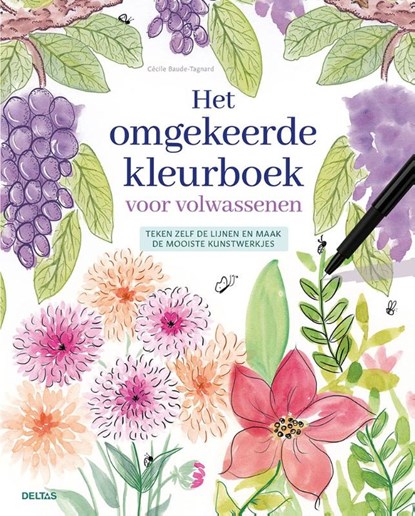 Het omgekeerde kleurboek voor volwassenen, niet bekend - Paperback - 9789044763850