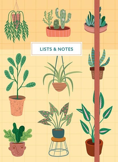 Lists & notes - Houseplants,  - Gebonden - 9789044764864