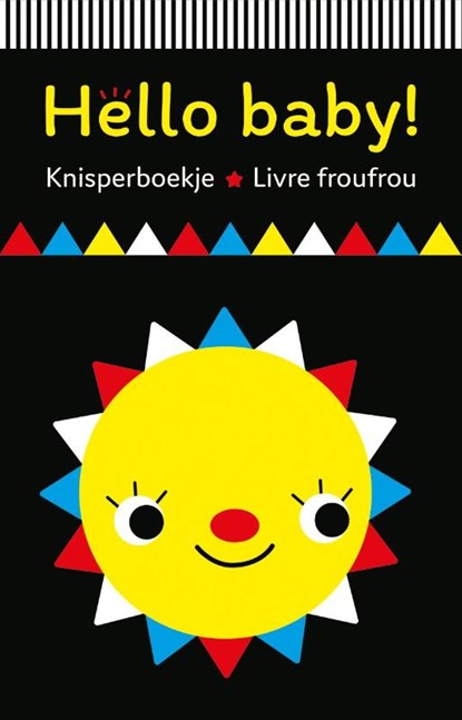 Knisperboekje Hello baby! / Livre frou-frou Hello baby !, ZNU - Paperback - 9789044765564