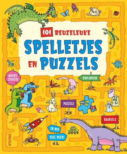 101 reuzeleuke spelletjes en puzzels, niet bekend - Paperback - 9789044765571