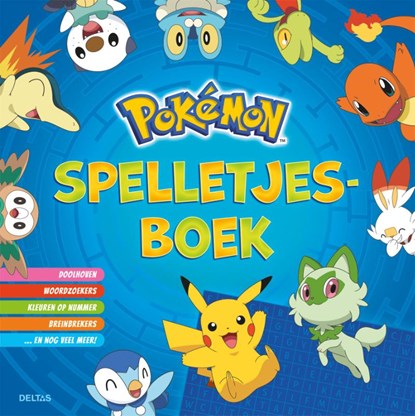 Pokémon spelletjesboek, niet bekend - Paperback - 9789044765939