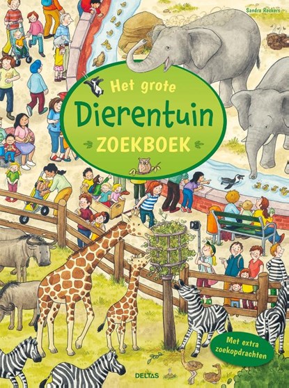 Het grote dierentuin zoekboek, niet bekend - Gebonden - 9789044765984