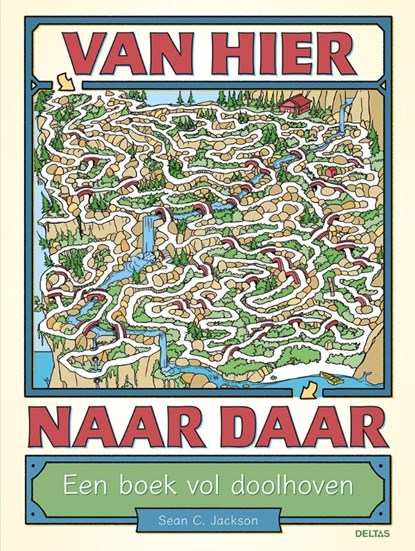 Van hier naar daar - Een boek vol doolhoven, Sean-C. JACKSON - Paperback - 9789044766233
