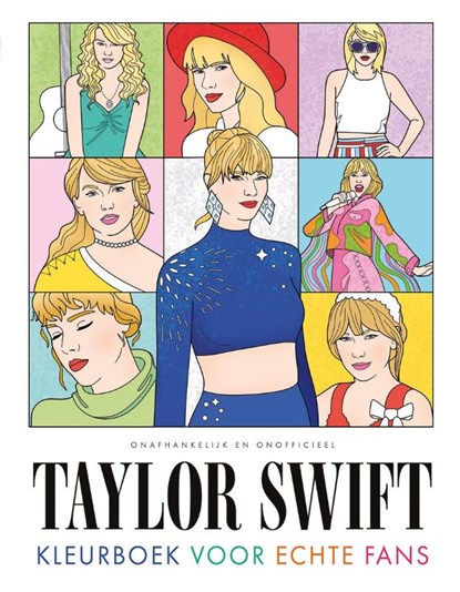 Taylor Swift - Kleurboek voor echte fans, ZNU - Paperback - 9789044766851