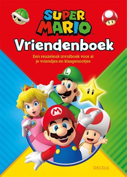 Super Mario vriendenboek, niet bekend - Gebonden - 9789044767414