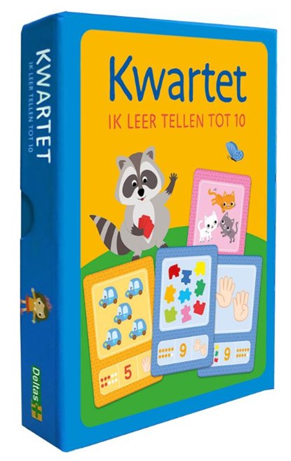 Kwartet - Ik leer tellen van 1 tot 10, niet bekend - Losbladig - 9789044767933