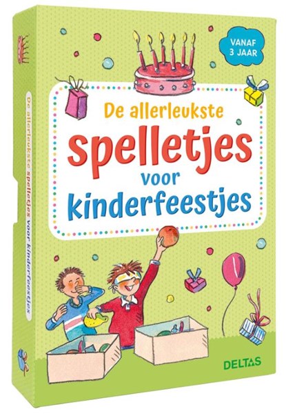 De allerleukste spelletjes voor kinderfeestjes (vanaf 3 jaar), ANNA BERNHARD - Paperback - 9789044768640
