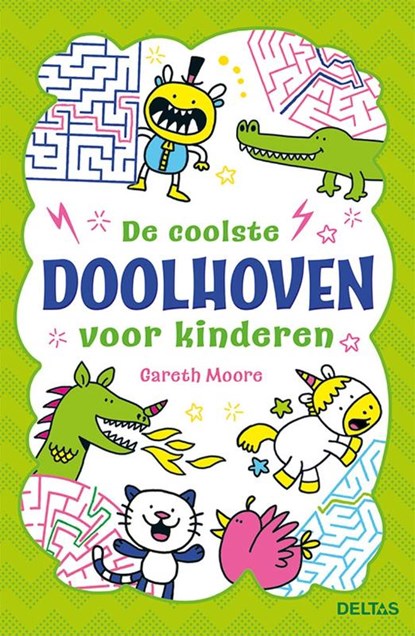 De coolste doolhoven voor kinderen, GARETH DR MOORE - Paperback - 9789044768817