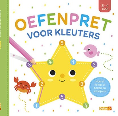 Oefenpret voor kleuters 3-4 j., ZNU - Paperback - 9789044769289