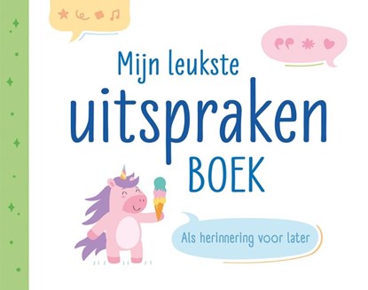 Mijn leukste uitspraken boek (groen), ZNU - Gebonden - 9789044769425