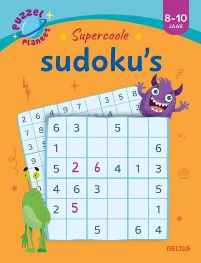 Puzzelplaneet - Supercoole sudoku's 8-10 jaar, ZNU - Paperback - 9789044769487