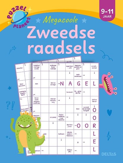Puzzelplaneet - Megacoole zweedse raadsels 9-11 jaar, ZNU - Paperback - 9789044769555