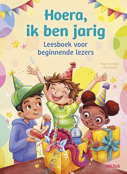 Leesboek voor beginnende lezers - Hoera, ik ben jarig, MAJA VON VOGEL - Gebonden - 9789044769586