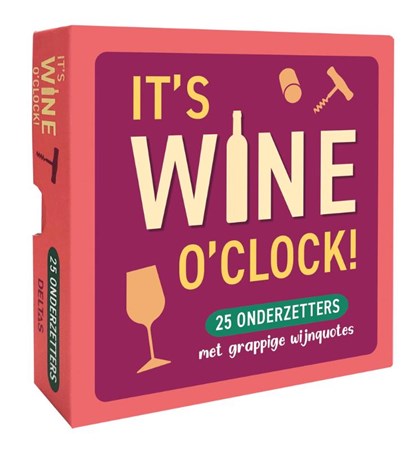 It's WINE o'clock!, ZNU - Losbladig - 9789044769692