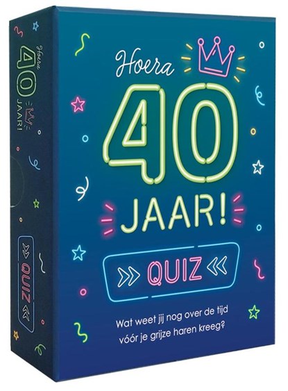 Quiz Hoera 40 jaar!, Jens De Wit - Losbladig - 9789044769715
