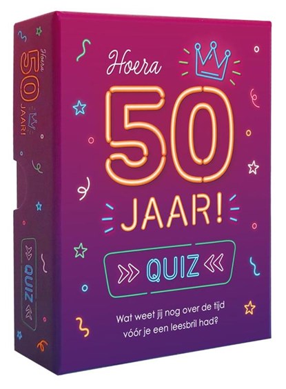 Quiz Hoera 50 jaar!, Jens De Wit - Losbladig - 9789044769722