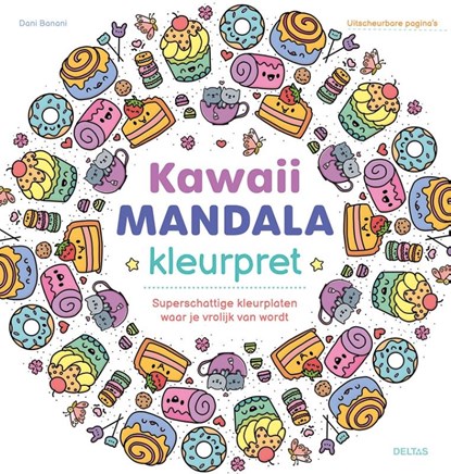 Kawaii Mandala kleurpret, Dani Banani - Paperback - 9789044769760