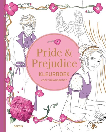Pride & Prejudice - Kleurboek voor volwassenen, JANE AUSTEN - Paperback - 9789044769951