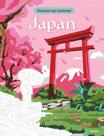 Japan - Kleuren op nummer,  - Paperback - 9789044770858