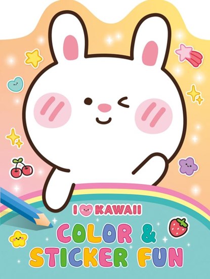 Kawaii - Color & Sticker Fun, ZNU - Paperback - 9789044771039