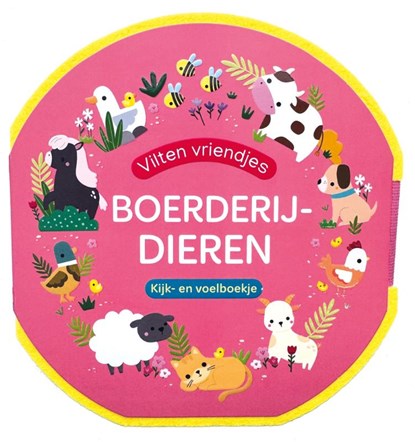 Vilten vriendjes - Boerderijdieren, SARAH LOCK - Gebonden - 9789044771145