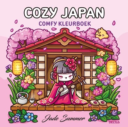 Cozy Japan - Comfy kleurboek Jade Summer, niet bekend - Paperback - 9789044771435