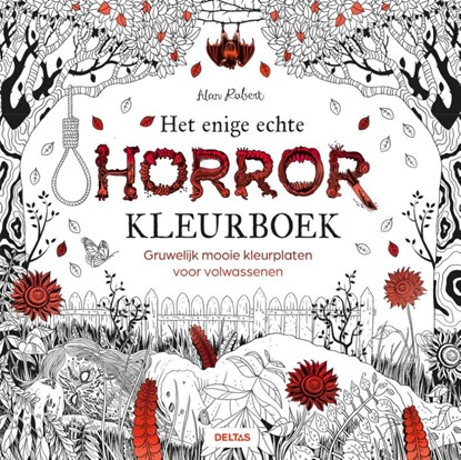 Het enige echte horror kleurboek, ALAN ROBERT - Paperback - 9789044771480