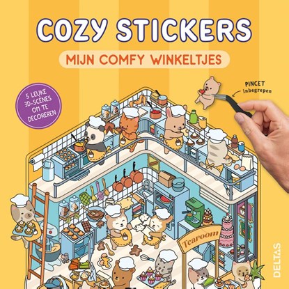 Cozy Stickers - Mijn comfy winkeltjes, niet bekend - Gebonden - 9789044772326