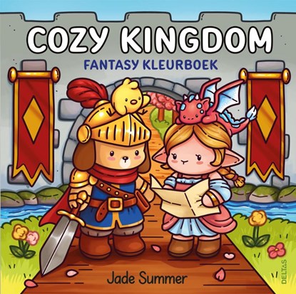 Cozy Kingdom - Fantasy kleurboek Jade Summer, niet bekend - Paperback - 9789044772418